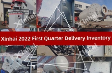 Xinhai 2022 first quarter delivery inventory